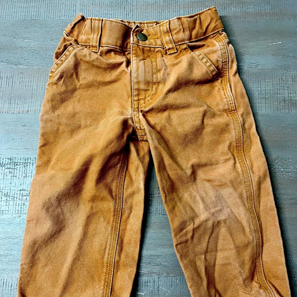 Carhartt pants size 2t with adjustable waist